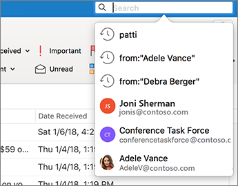 where can i find my mail messages that are sending in outlook for mac 2016